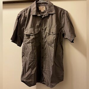Filson Gray Casual Button Down Shirt
